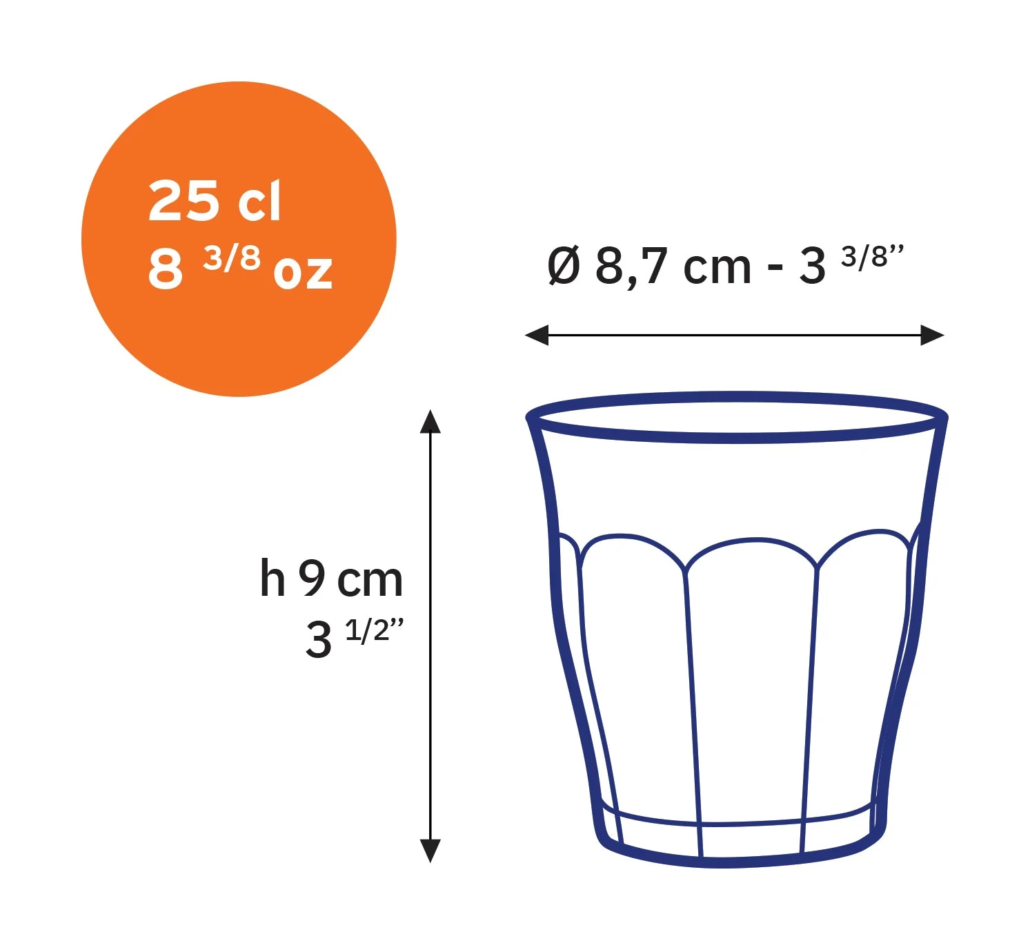 Le Picardie® 18 Piece Glass Drinkware Set - Image 8