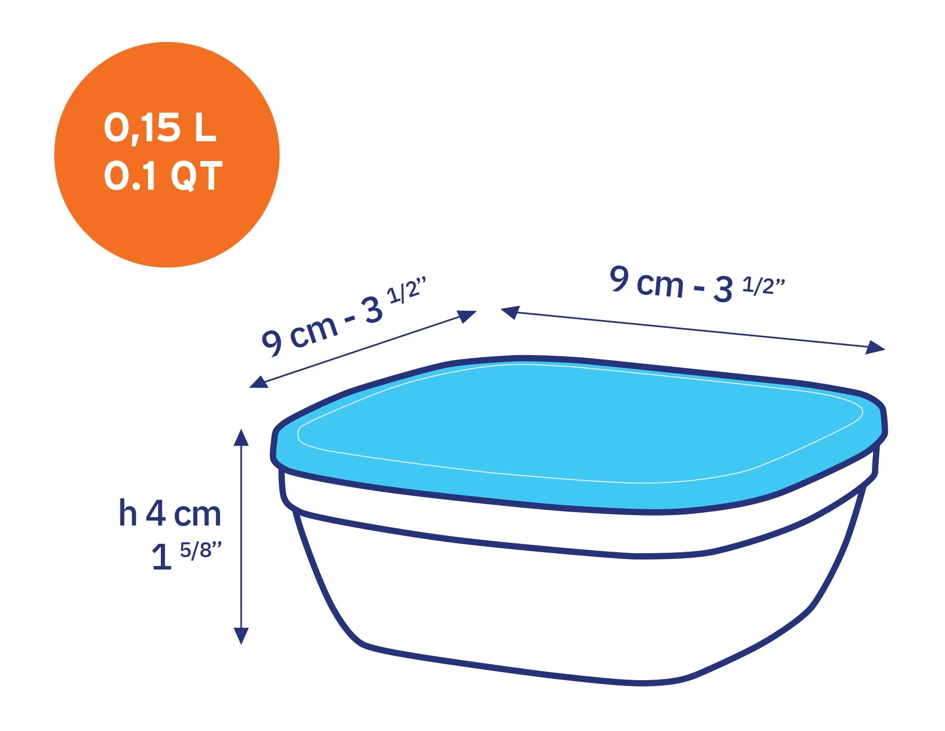 Freshbox Glass Square Bowl Sets (with lids) - Final Sale - Image 6